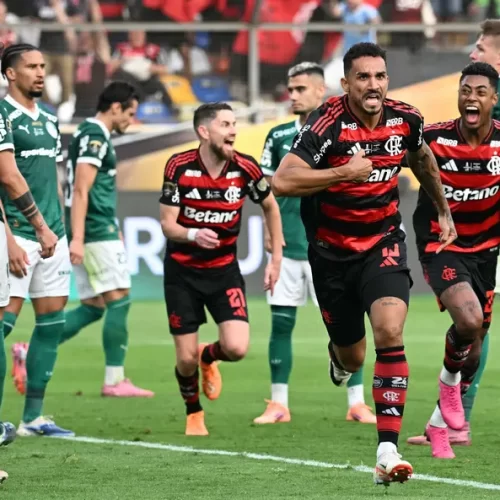 Flamengo derrota o palmeiras por 1 a 0 e conquista o tetra da Libertadores da América