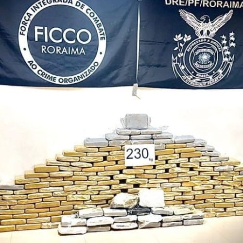 Foragido de MT é preso pela PF comprando seis malas de drogas em Roraima