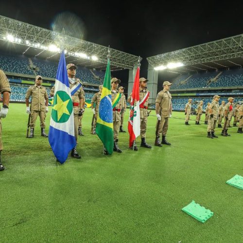 Governo de MT realiza formatura de militares do Corpo de Bombeiros nesta segunda-feira (7)