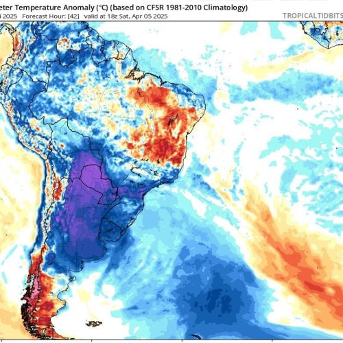 Frente fria deve provocar tempestades, ventos de até 60 km e temperaturas amenas em Mato Grosso