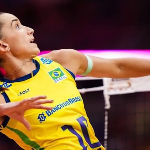 Gabi Guimarães é segunda melhor jogadora de vôlei do mundo em 2025