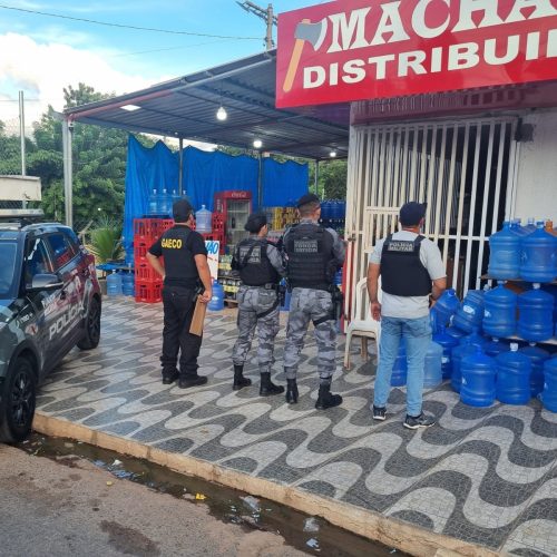 Gaeco combate extorsão de comerciantes de água em Cuiabá, VG, Nobres e Sinop