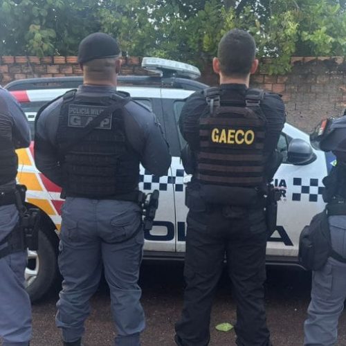 Gaeco deflagra operação contra facção criminosa que tenta se instalar em município de MT