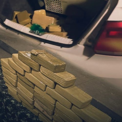 Gefron apreende 40 kg de pasta base e causa prejuízo de R$ 775 mil às facções