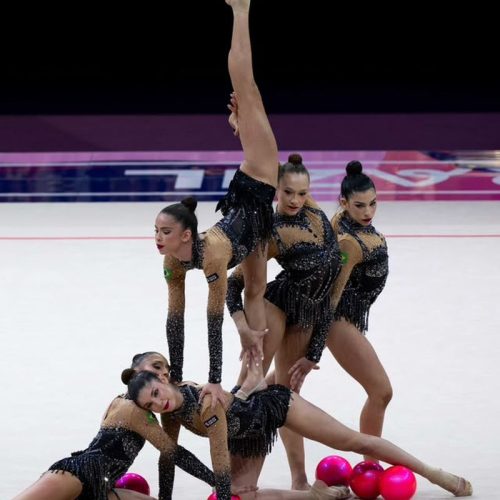 Ginástica rítmica: Brasil é bronze e garante vaga em Los Angeles 2028