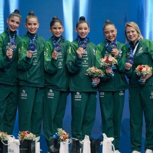 Ginástica rítmica: Brasil leva ouro inédito na Copa do Mundo, em Milão