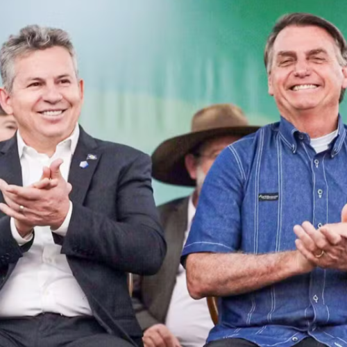 Governador admite candidatura ao Senado e exalta Bolsonaro como maior líder da direita