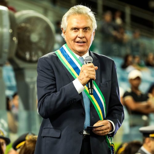 Governador de GO diz que só não disputa a presidência se Bolsonaro for candidato