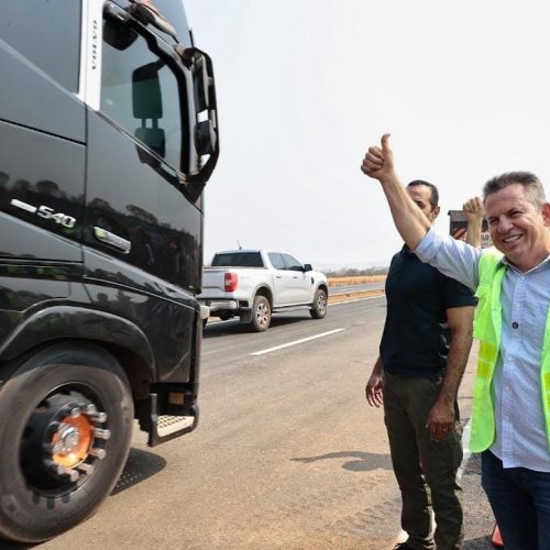 Governador prevê 100% da BR-163 de Cuiabá até Sinop em obras de duplicação até o final do ano