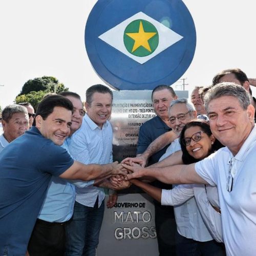 Governo entrega neste sábado 123 km de asfalto em Rondonópolis