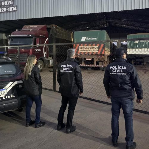 Grupo criminoso é alvo da GCCO por furtos e desvios de mais de R$ 20 milhões em cargas de soja e milho