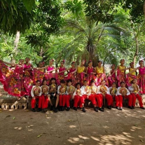 Grupo de Siriri Mirim “Ipê Rosa” anima a Feira Cuiab’Art neste domingo