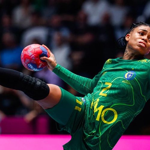 Handebol: Brasil fecha 1ª fase do Mundial com 100% de aproveitamento
