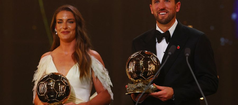 Harry Kane e Alexia Putellas vencem prêmio Bola de Ouro de 2026