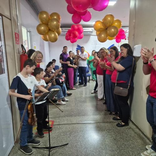MT Hemocentro recebe voluntários e parceiros para comemorar o Dia Mundial do Doador de Sangue