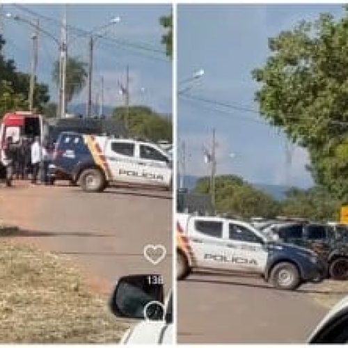 Homem armado mantém mulher refém dentro de casa em Cuiabá; criança de 6 anos é liberada