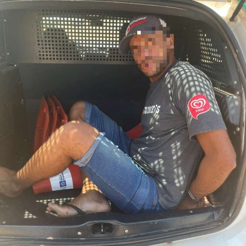Homem com passagens criminais é preso no Centro de VG após agredir mulher