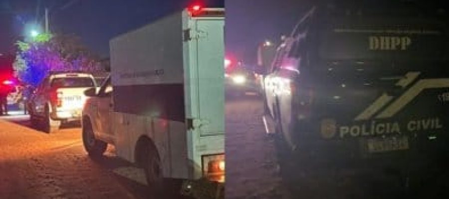 Homem é encontrado morto com marcas de tiros na cabeça durante a madrugada em bairro de Cuiabá