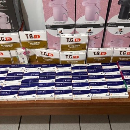 Homem é preso pela Polícia Federal por contrabando de emagrecedores e anabolizantes