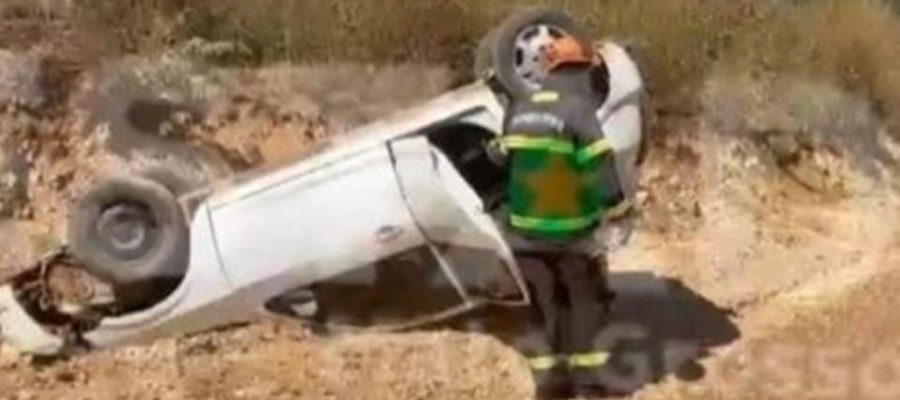 Homem morre após capotar carro perto da Ponte de Ferro, em Cuiabá