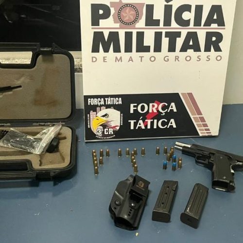 Homem se incomoda com som e atira em vizinhos durante a madrugada em Sinop