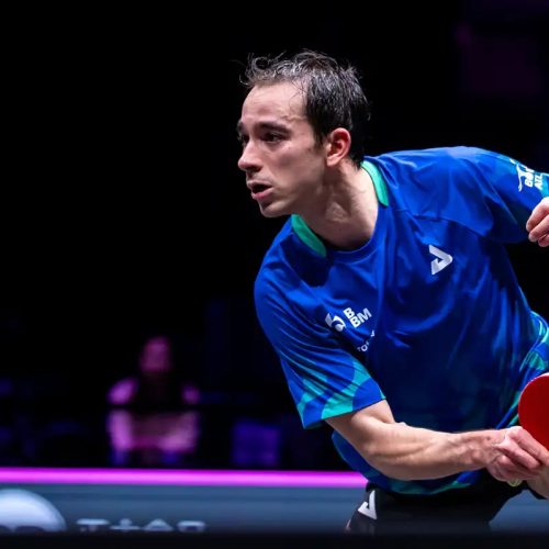 Hugo Calderano avança para quartas da Copa do Mundo de tênis de mesa