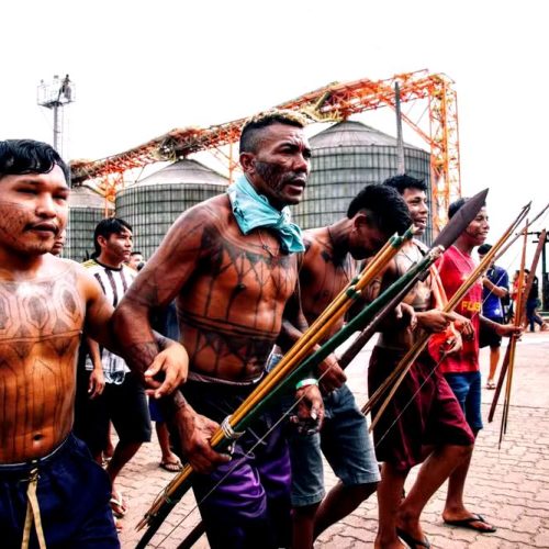 Tribunal suspende retirada forçada de indígenas que protestam contra hidrovia no Pará para escoar grãos de Mato Grosso