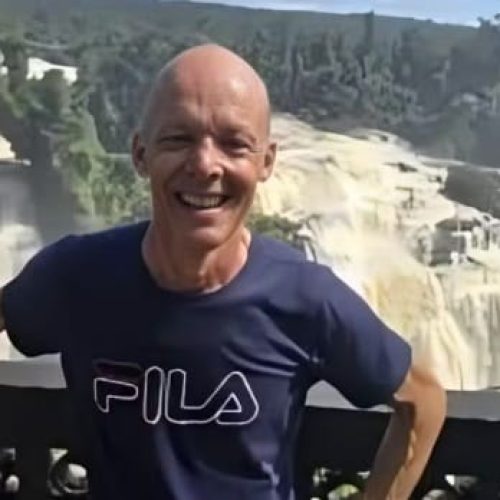 Idoso escorrega em cachoeira e morre em queda de 40 metros