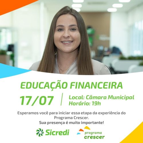 Itanhangá-MT: Sicredi promove Palestra Sobre educação financeira e convida os desportistas de Itanhangá