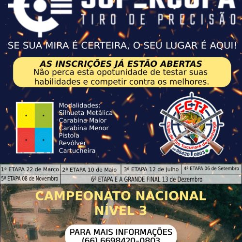 Itanhangá-MT: Clube de tiro promove campeonato Municipal, Regional e Estadual, “Supercopa”