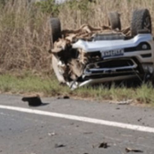 Prefeita fica ferida em acidente em rodovia em Mato Grosso; homem morre