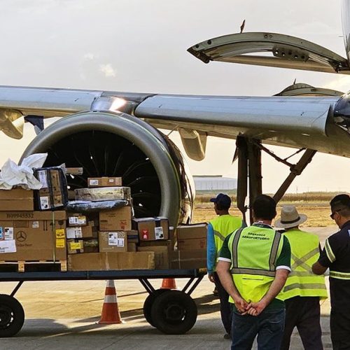 Movimentação de cargas aéreas bate recorde em Sinop