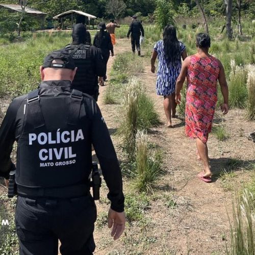 Indígenas são alvos de operação policial por crimes sexuais contra crianças e adolescentes em MT