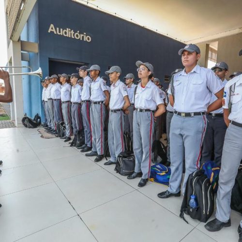 Inscrições no processo seletivo para escolas estaduais militares terminam nesta quarta-feira