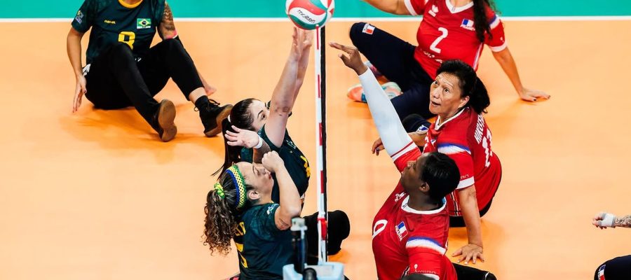 Invictas, seleções do Brasil jogam oitavas do Mundial de vôlei sentado