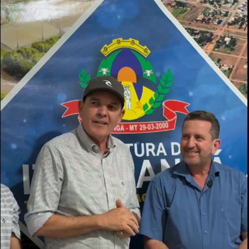 Itanhangá-MT: Deputado Juarez Costa visita Itanhangá e reforça compromisso com investimentos no município