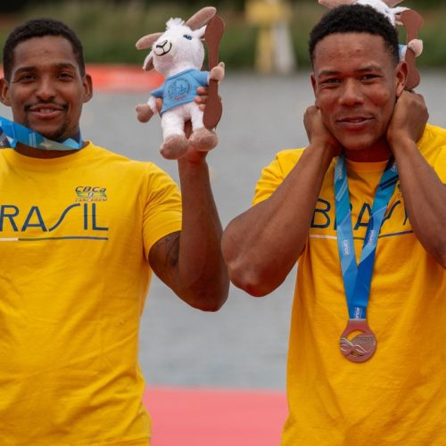 Jacky Godmann e Gabriel Nascimento são prata no Mundial de Canoagem