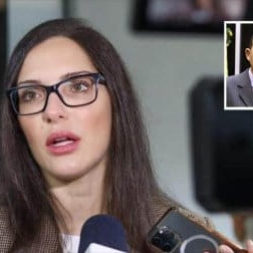 Janaina Riva mantém conversa com deputado federal e tenta convencê-lo a não deixar o MDB