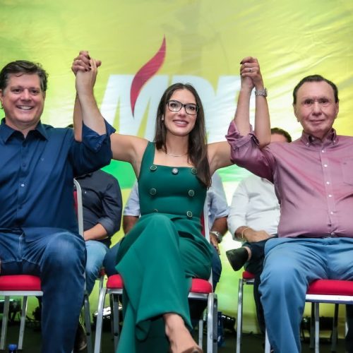 Janaina assume o comando do MDB e foca na renovação e alianças para disputar majoritária