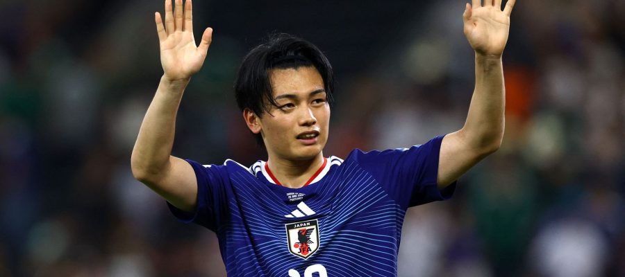 Japão goleia a Tunísia e acirra briga pela liderança do grupo F: 4 a 0