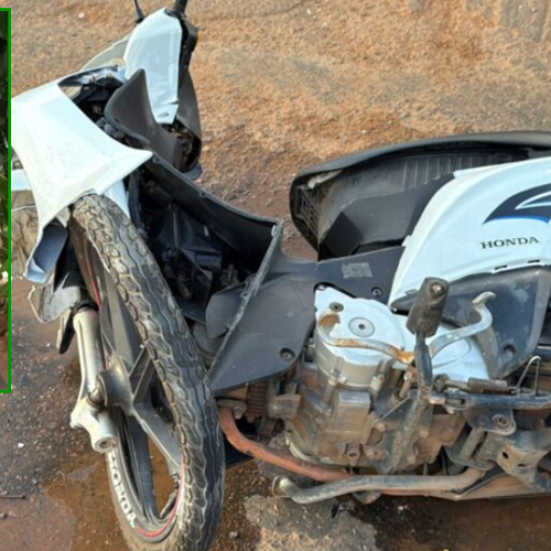 Jovem de 19 anos morre após colisão entre moto e carro em cruzamento de MT