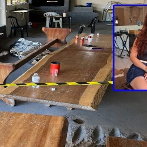 Jovem de 24 anos é assassinada a tiros pelo ex-companheiro em pesque-pague; veja vídeo