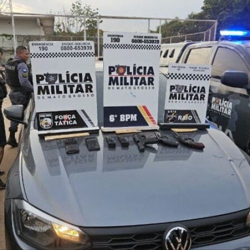 Jovem é executado dentro de casa em Cáceres; trio é preso com armas e carro roubado