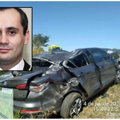 Juiz se recupera de acidente e recebe alta médica após ficar 19 dias internado em Cuiabá