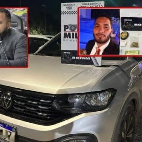 Justiça solta ex-assessor de vereador preso com carro furtado e arma em Cuiabá