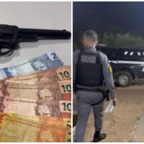 Ladrão é preso pela PM logo após roubar farmácia com arma falsa em Várzea Grande