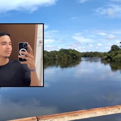 Lancha provoca onda, faz barco virar e mata jovem de 20 anos em rio; bombeiros fazem buscas