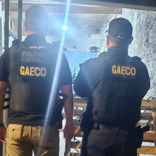 Líder de facção com mais de 20 passagens criminais morre durante operação da Gaeco