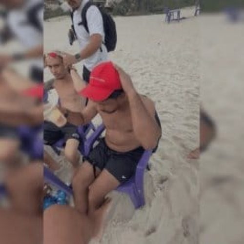Líder do Comando Vermelho é preso enquanto bebia em praia no Rio de Janeiro; veja vídeo