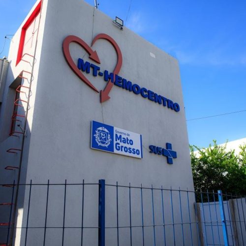 MT Hemocentro convoca doadores de sangue para reforçar o estoque